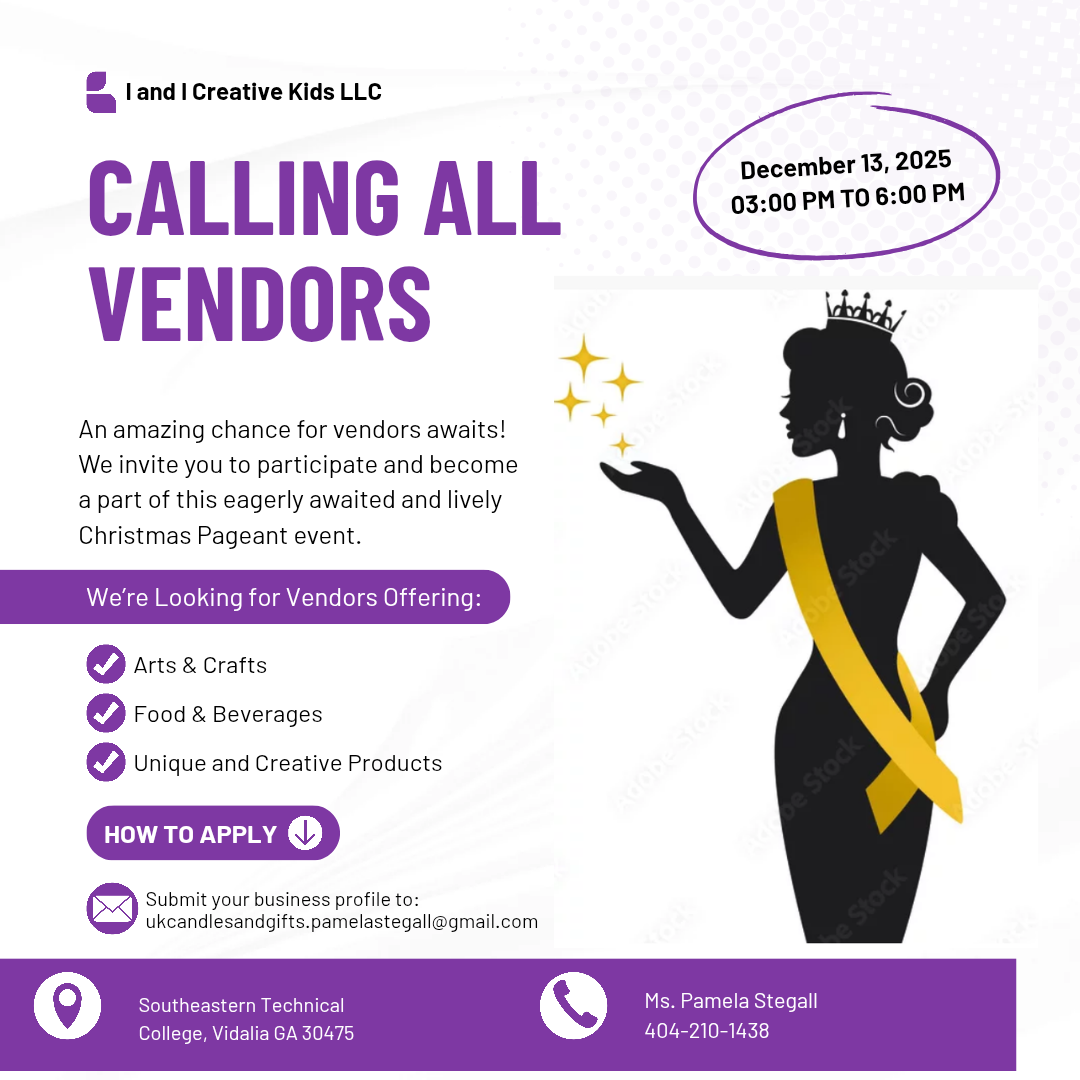 Calling Vendors for Christmas at Grandma's Christmas Pageant
