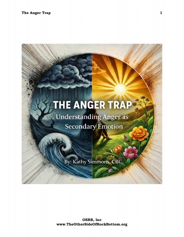 The Anger Trap workbook cover