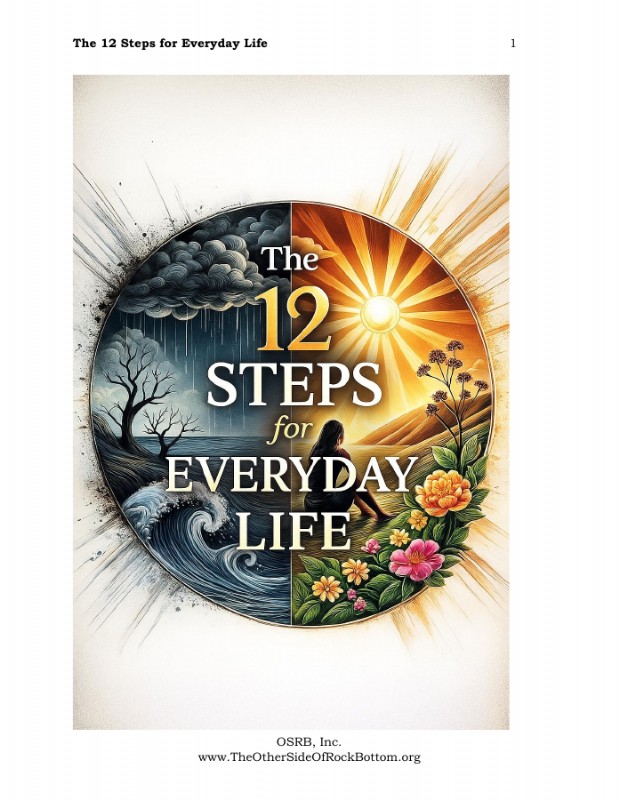 The 12 Steps for Everyday Life workbook cover