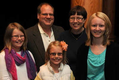 Gene & Bev Beaver with their family