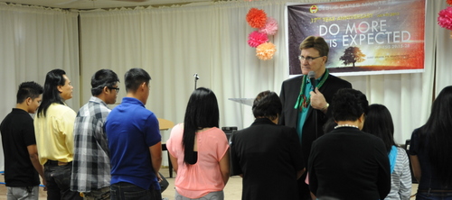altar call at Jesus Cares Ministry