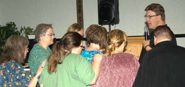 altar call in Medford, MN