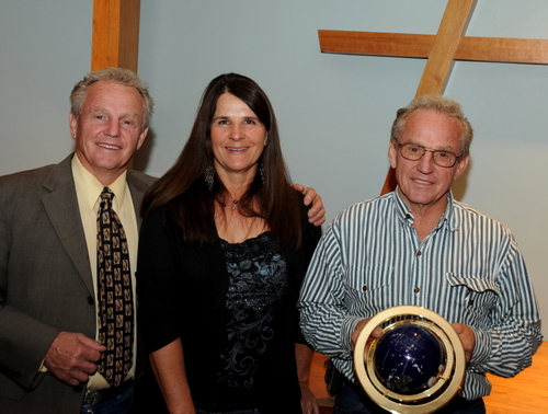 Russ & Sharon with twin brother Ron Schauer