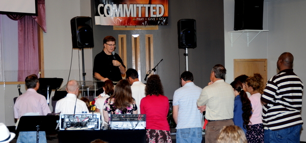 Altar call in Watertown, SD