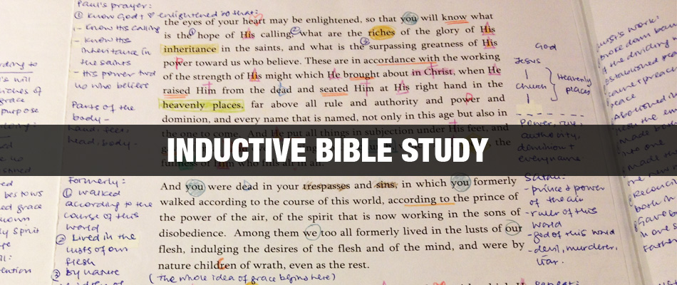 Inductive Bible Study Chart