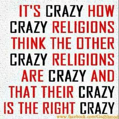 religious fanatics, crazy religion