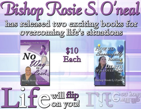 Bishop Rosie Oneal, author