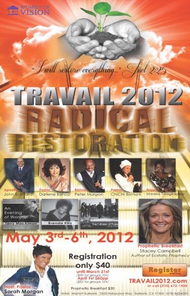 Travail Conference hosted by Pastor Sarah Morgan