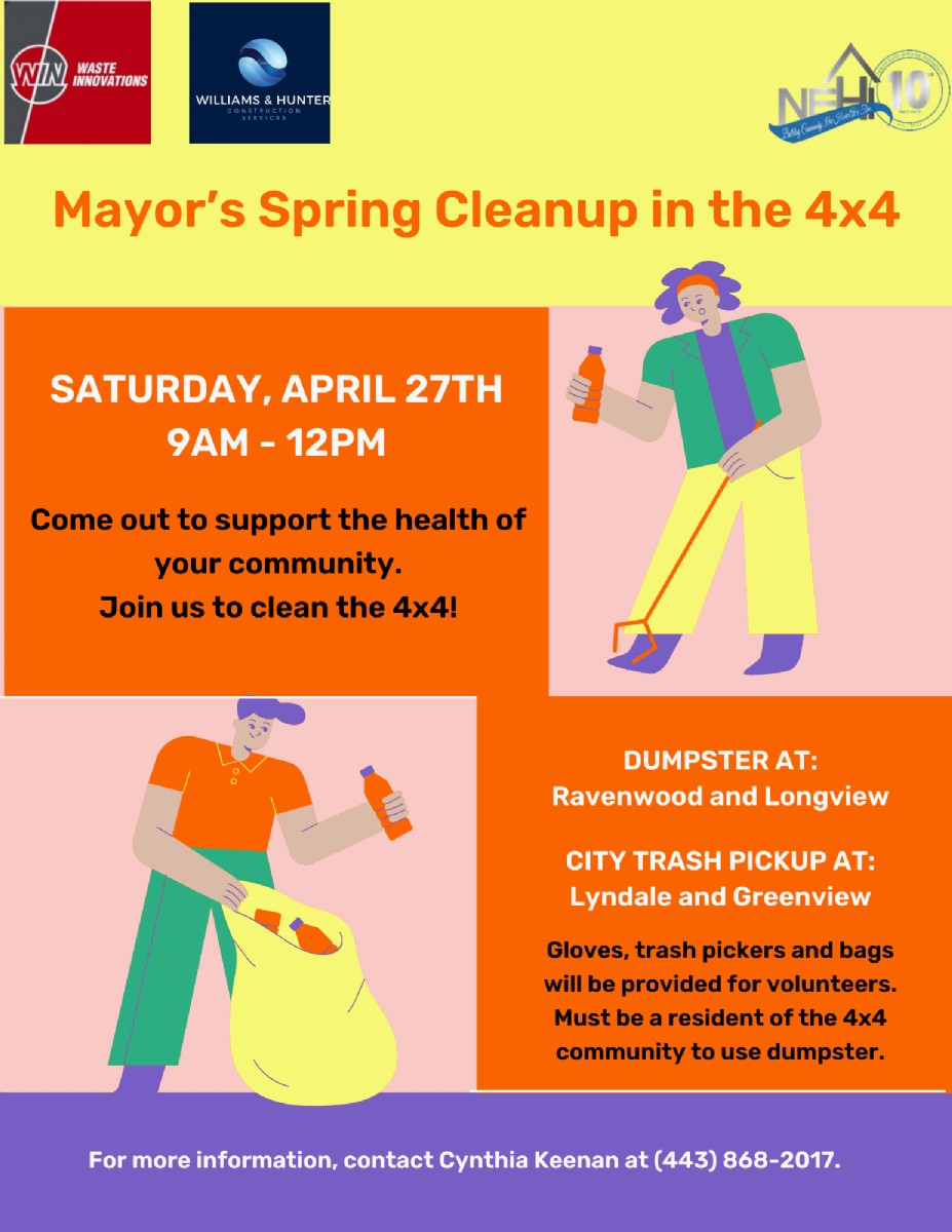 Mayor's Spring Clean Up In The 4x4