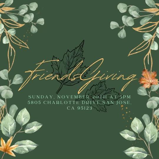 Legacy Women's Friendsgiving Event!  Come on out and join us for an evening of fun, food and fellowship!
