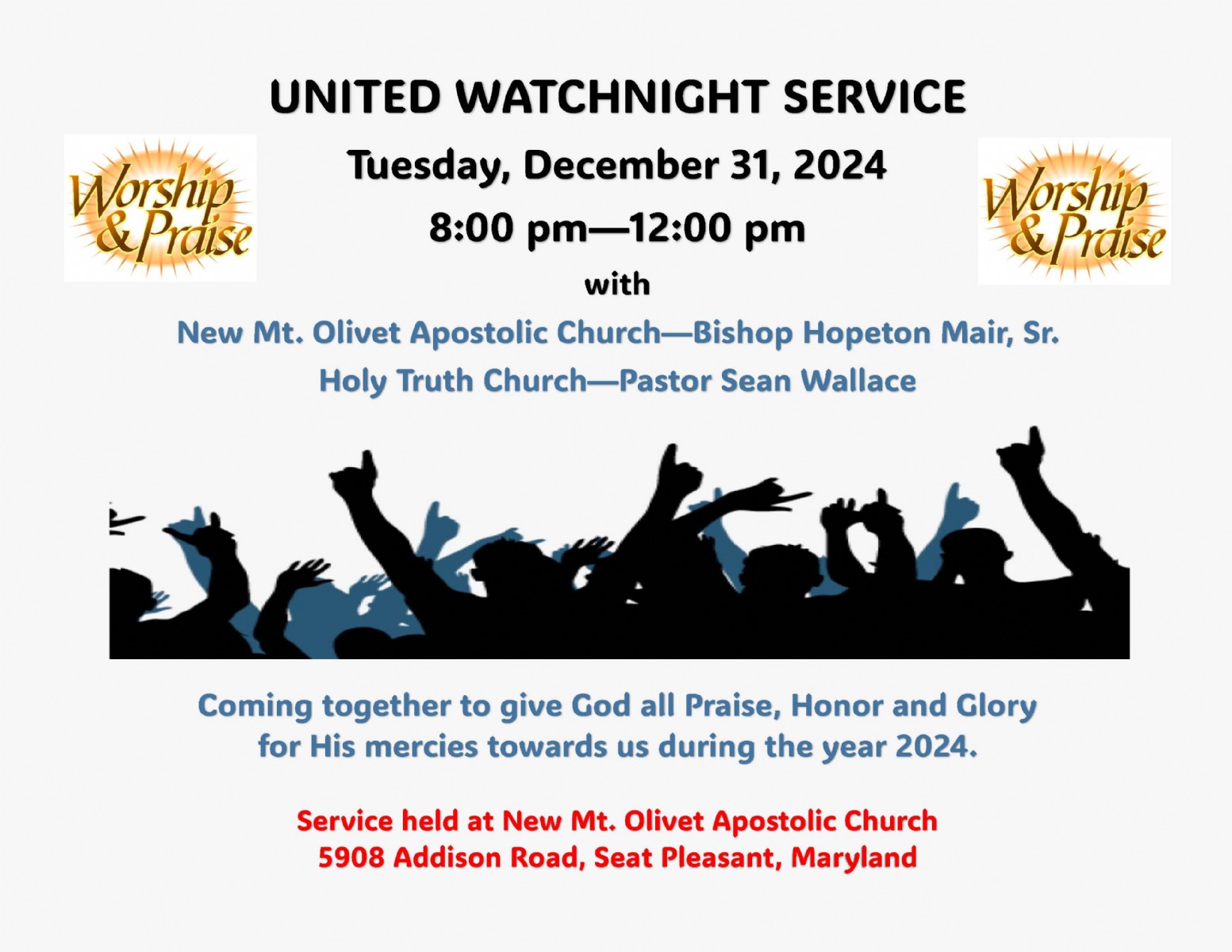 UNITED WATCHNIGHT - 2024