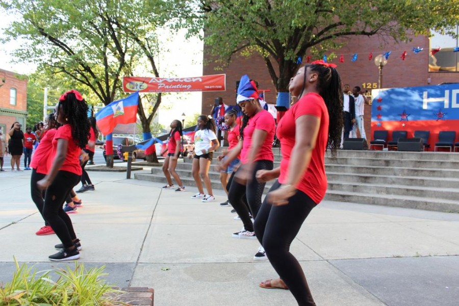 Haiti Flag Yoga Pants Leggings 