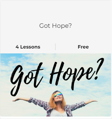 Got Hope course logo