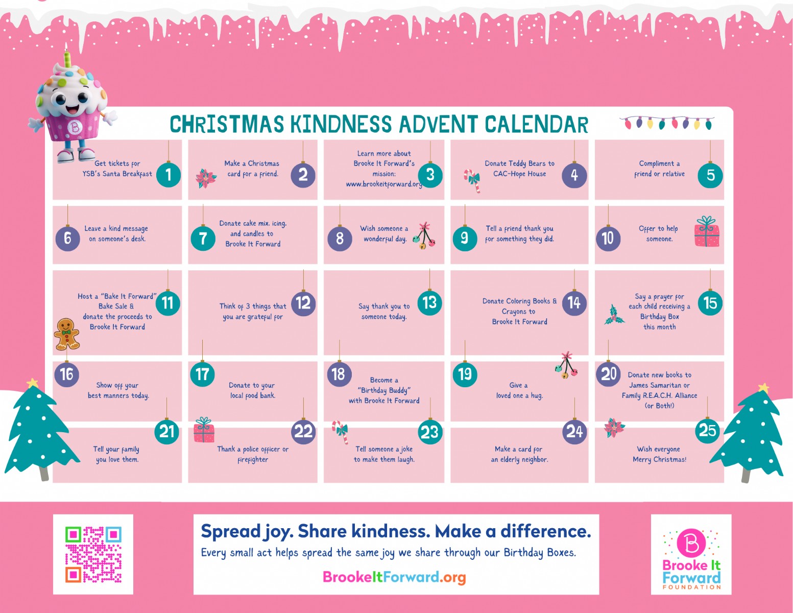 Photo of super cute Christmas Kindness Advent Calendar
