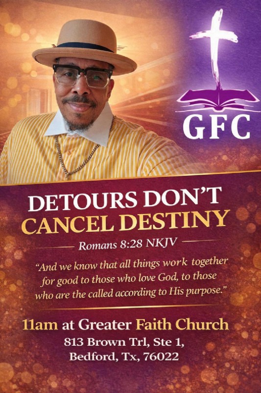 Greater Faith Church pastor