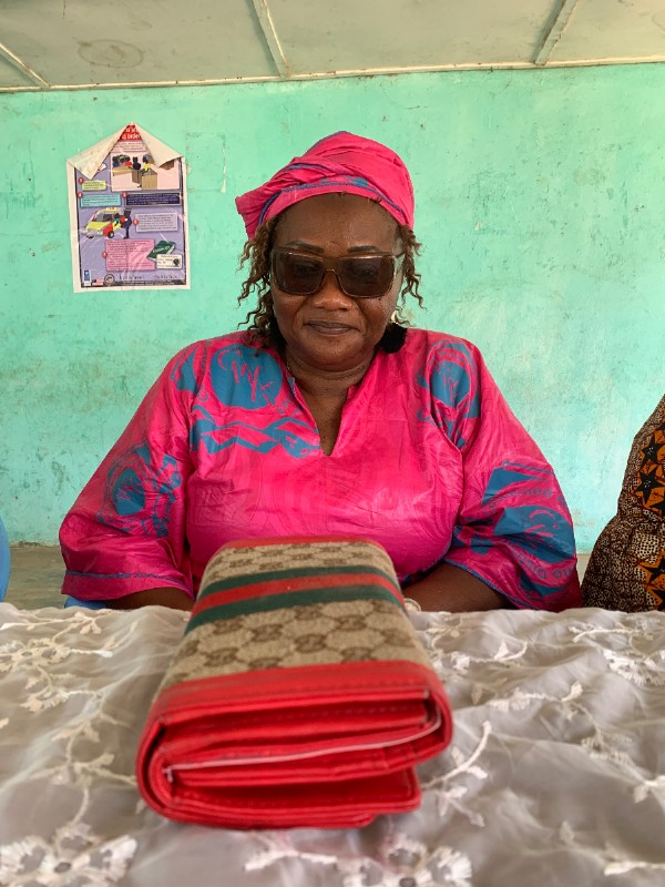 Women at a community market