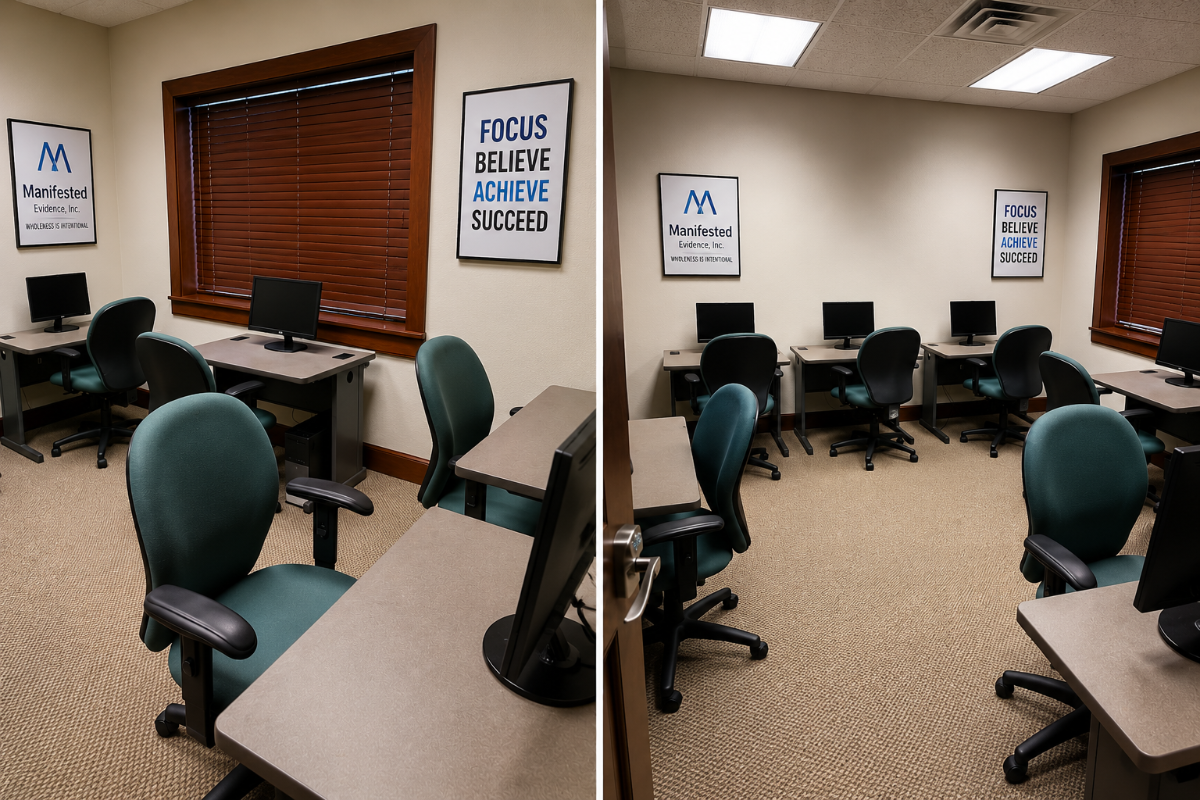 Manifested Evidence testing room