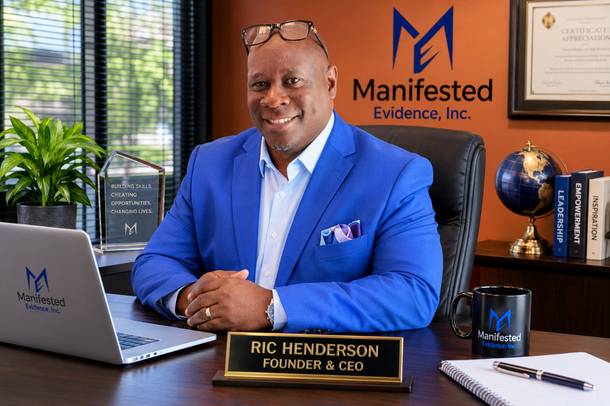 Ric Henderson, Founder and CEO of Manifested Evidence, Inc.