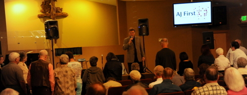 Altar call at Apache Junction, AZ