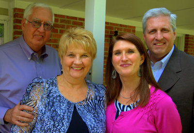 Rev. Wileman & his wife, along with her parents