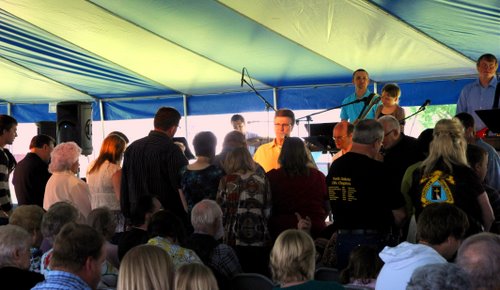 Altar call in Minot, ND