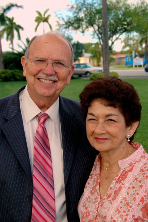 Pastor Bill Thornton and his wife Cecelia