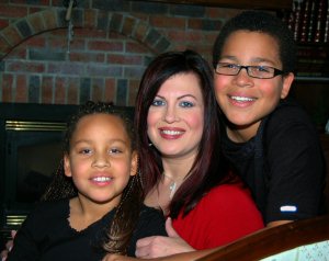 LaDawn with Dante' and Myanna