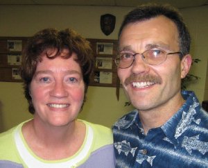 Scott and Sharon Holzemer ministered through counseling at the rally.