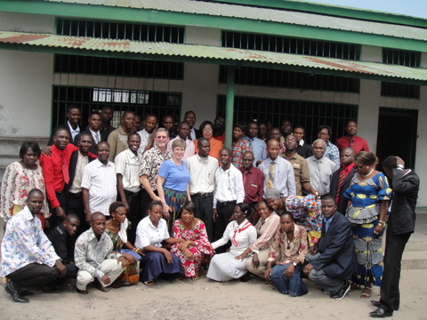 End of session class photo.  In case you can't find Bill and Sonia, they are the couple in the middle!