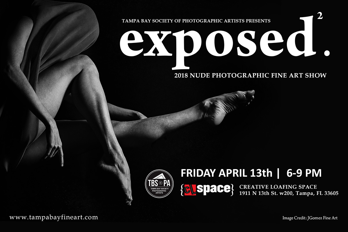 NUDE ART SHOW FEATURES FINE ART PIECES FROM GROWING LOCAL PHOTOGRAPHIC ART  SOCIETY